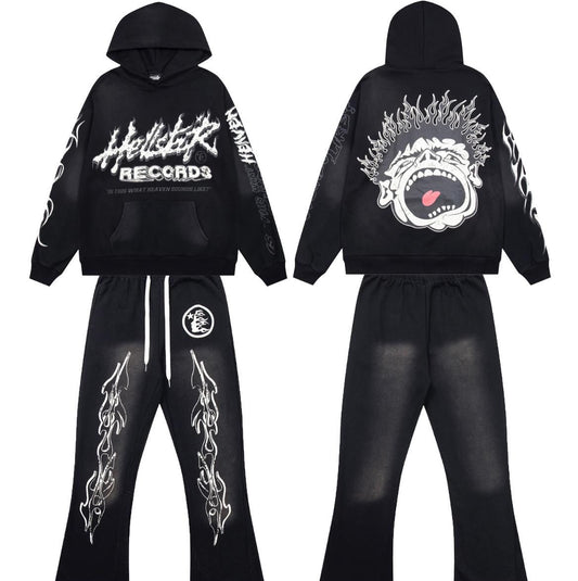 Hellstar Records Hoodie & Pants Set - Kenshi