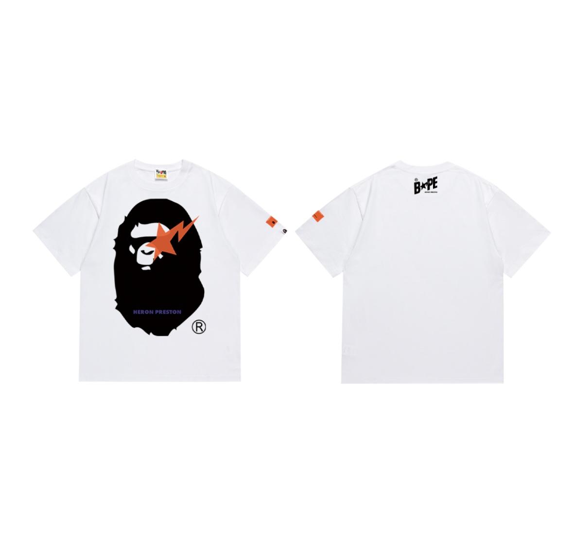 BAPE Heron Preston "College Ape Head Tee"