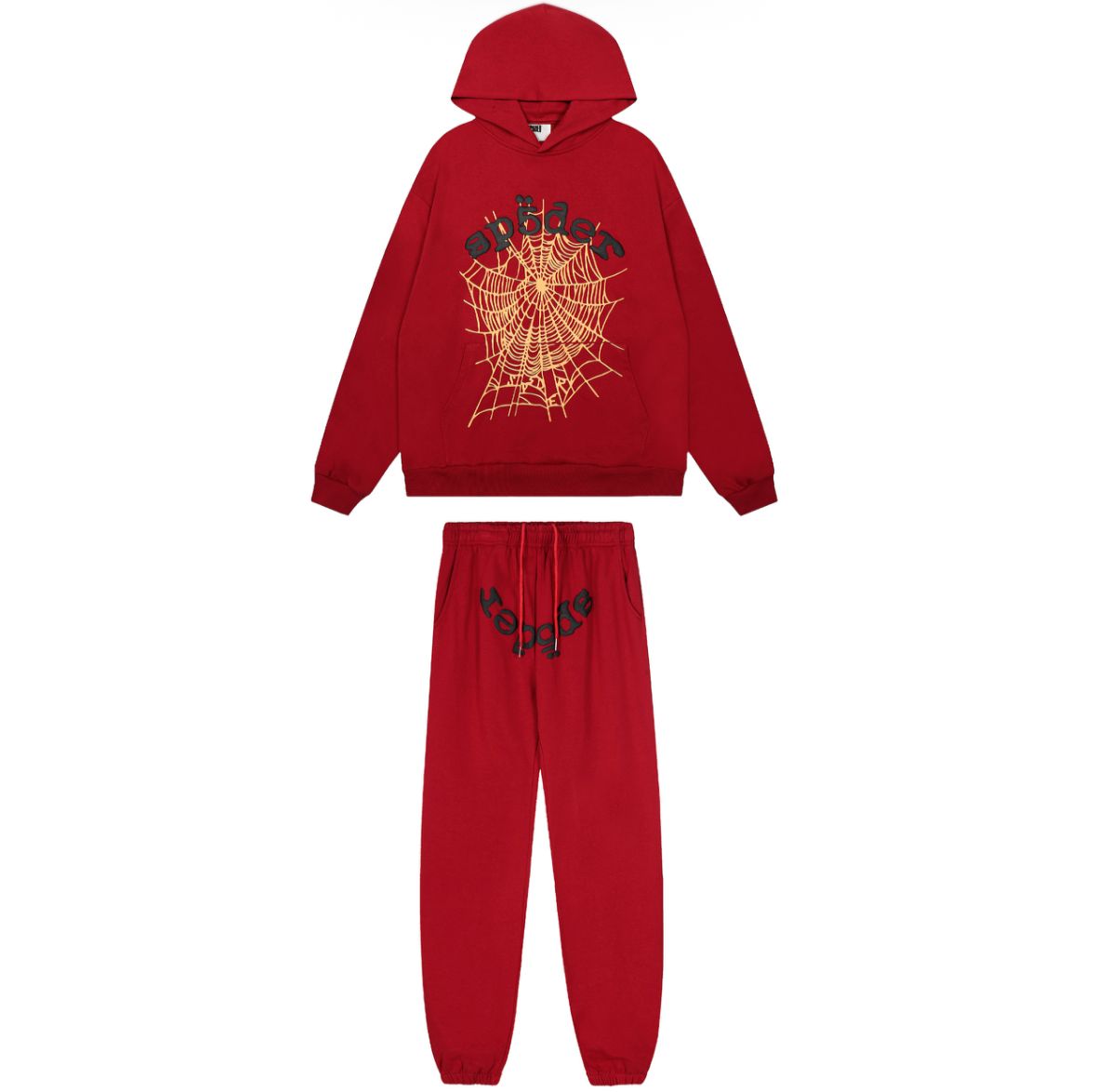 Sp5der Web Hoodie and Sweatpants Set