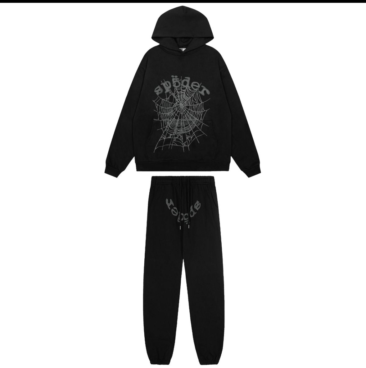 Sp5der Web Hoodie and Sweatpants Set