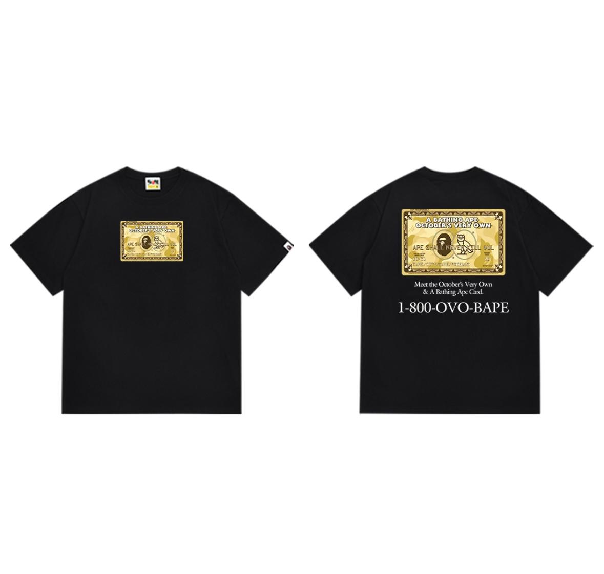 BAPE X OVO 1 -800-OVO Tee