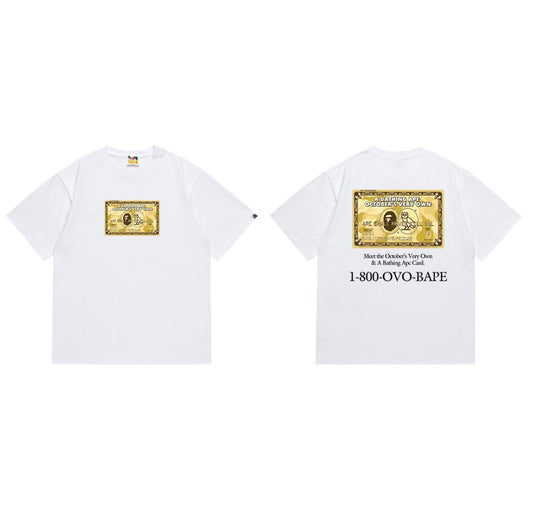 BAPE X OVO 1 -800-OVO Tee