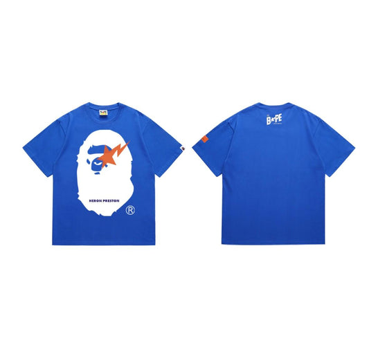 BAPE Heron Preston "College Ape Head Tee"